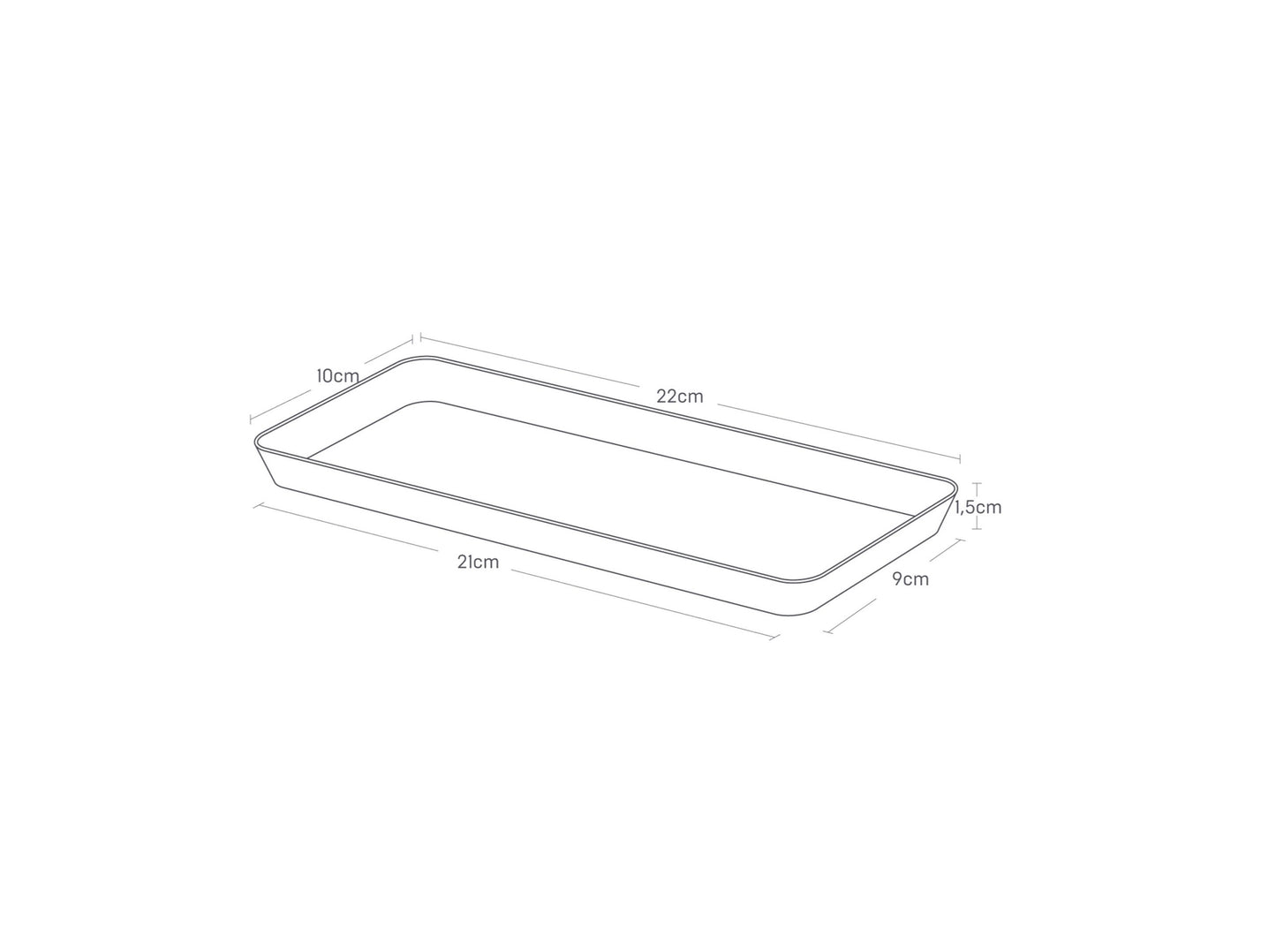Tower Tablett L Black