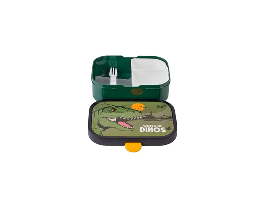 Brotdose Campus mit Bento- Einsatz - Dino