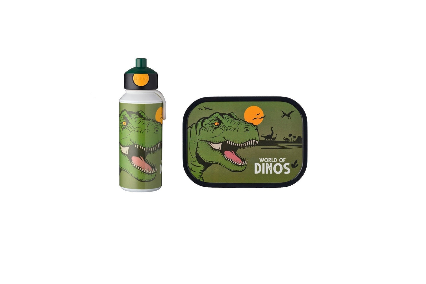 Brotdose Campus mit Bento- Einsatz - Dino