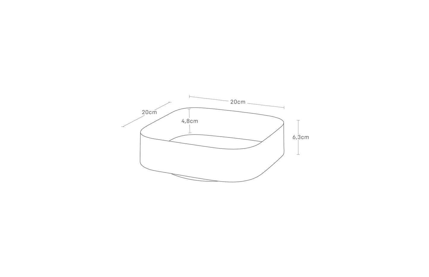 Tower Drehteller - White
