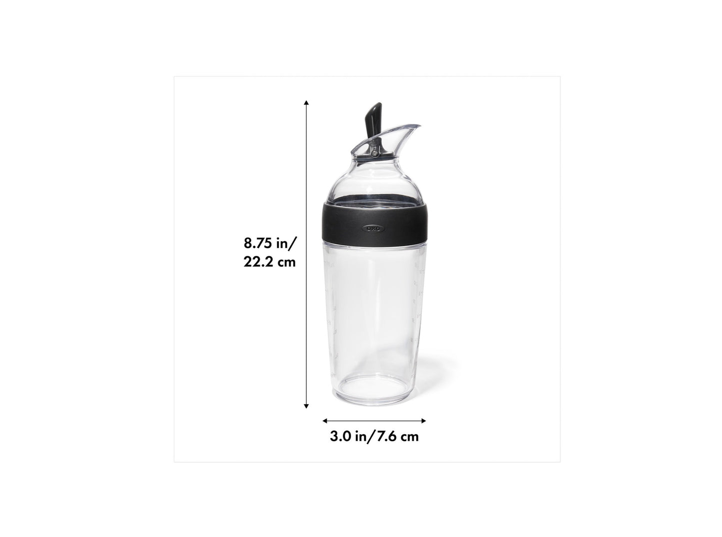 Großer Salatdressing Shaker
