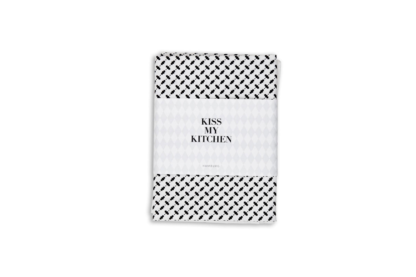 Geschirrtuch PALI PUR WHITE BLACK