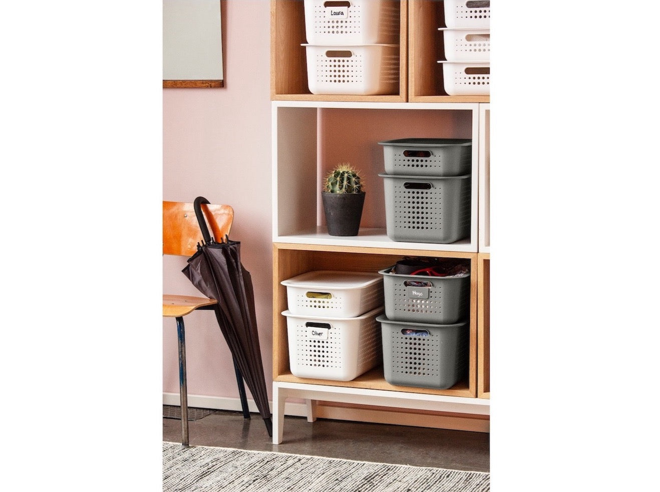 Aufbewahrungsbehälter NORDIC L White