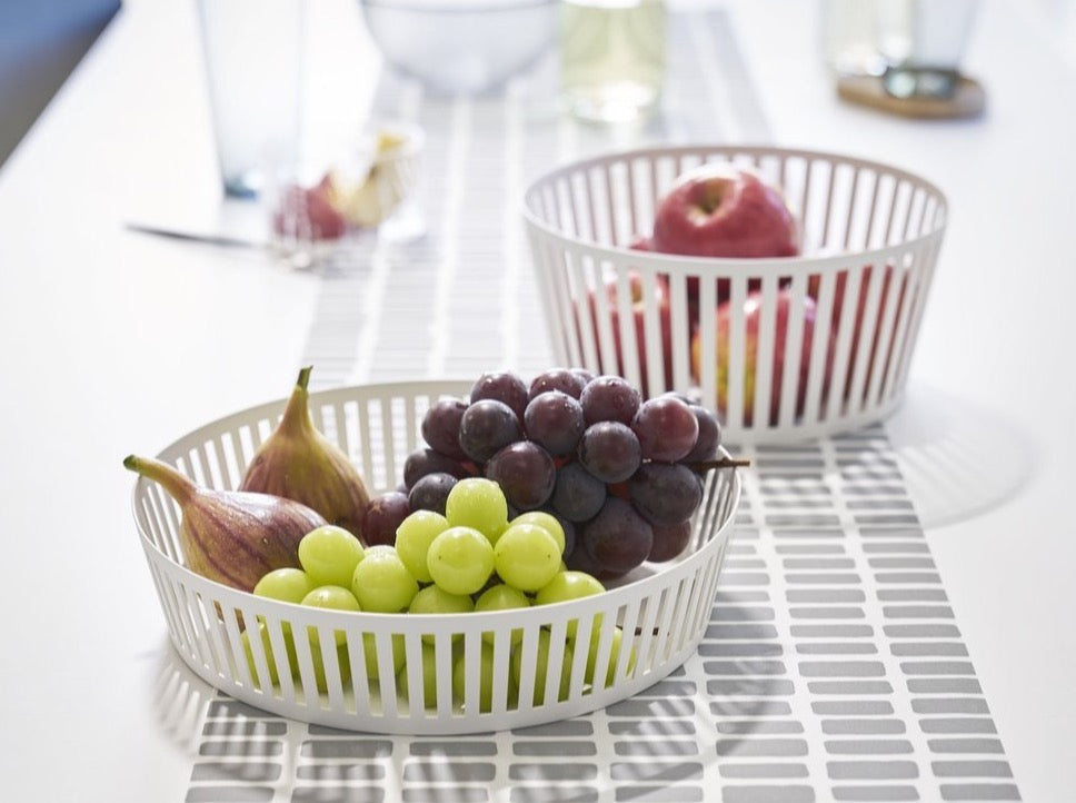 Obstschale hoch - White