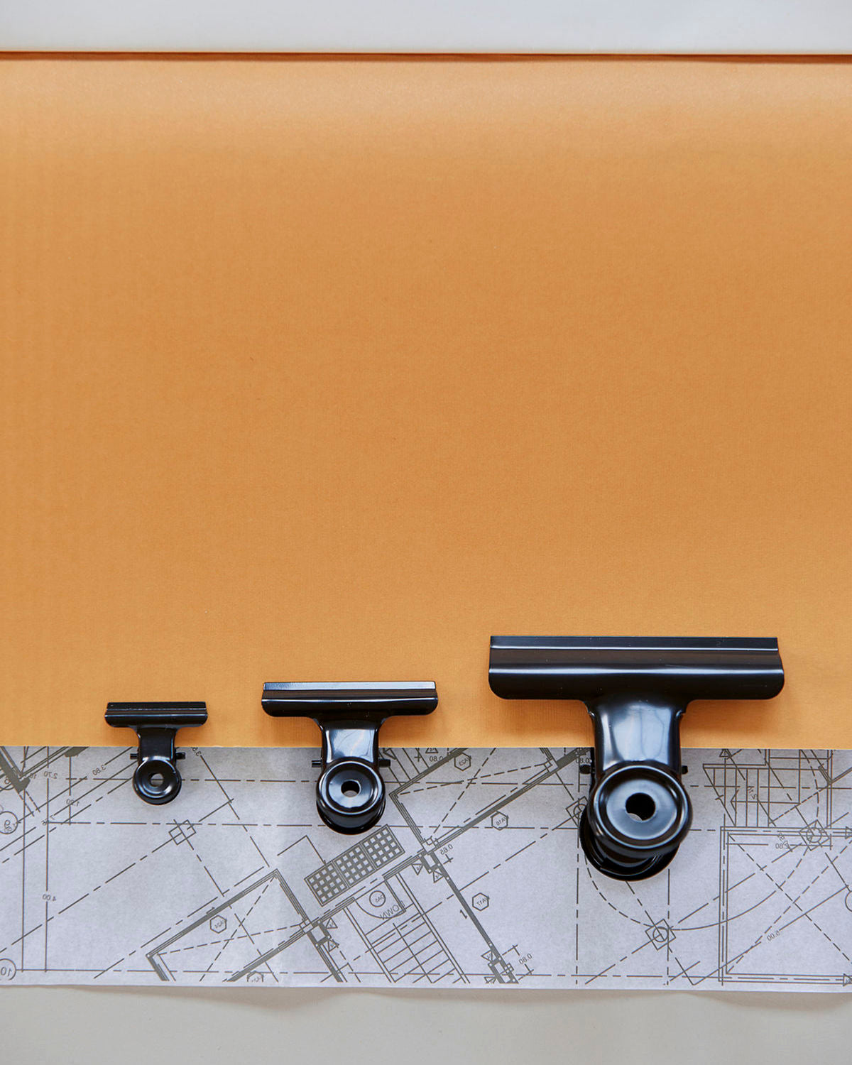 Klammern 20 Stück, schwarz