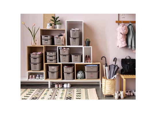 Aufbewahrungsbehälter NORDIC M Taupe