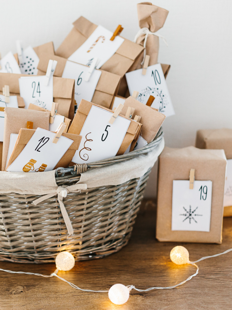 Adventskalender Geschenkideen – kreativ & persönlich