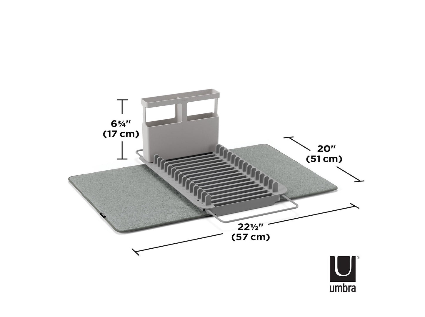 Udry Geschirrkorb & Trockenmatte