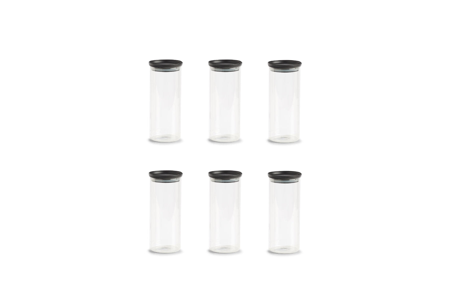 6 Vorratsgläser  - 1250ml