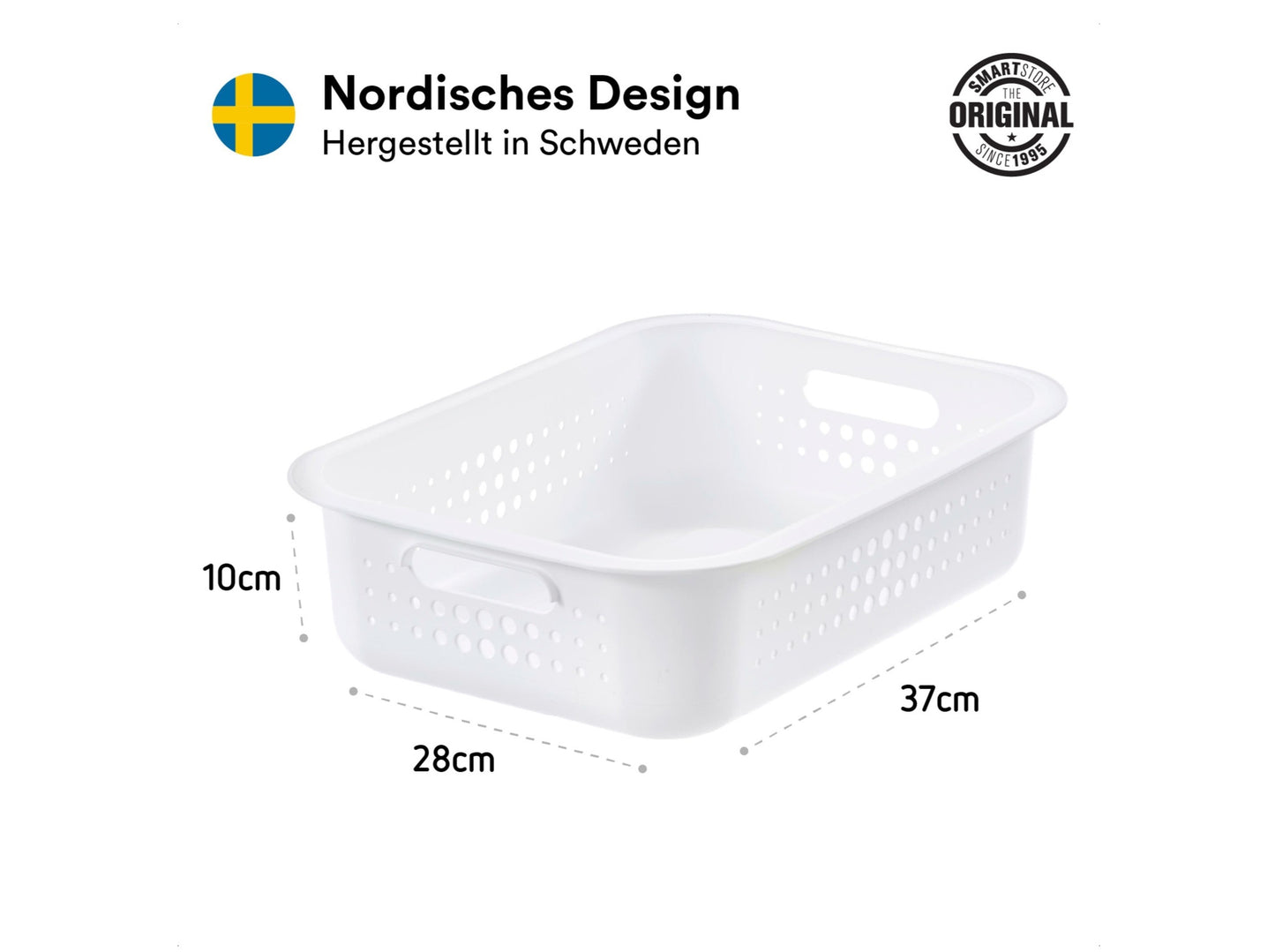 Aufbewahrungsbehälter NORDIC S White