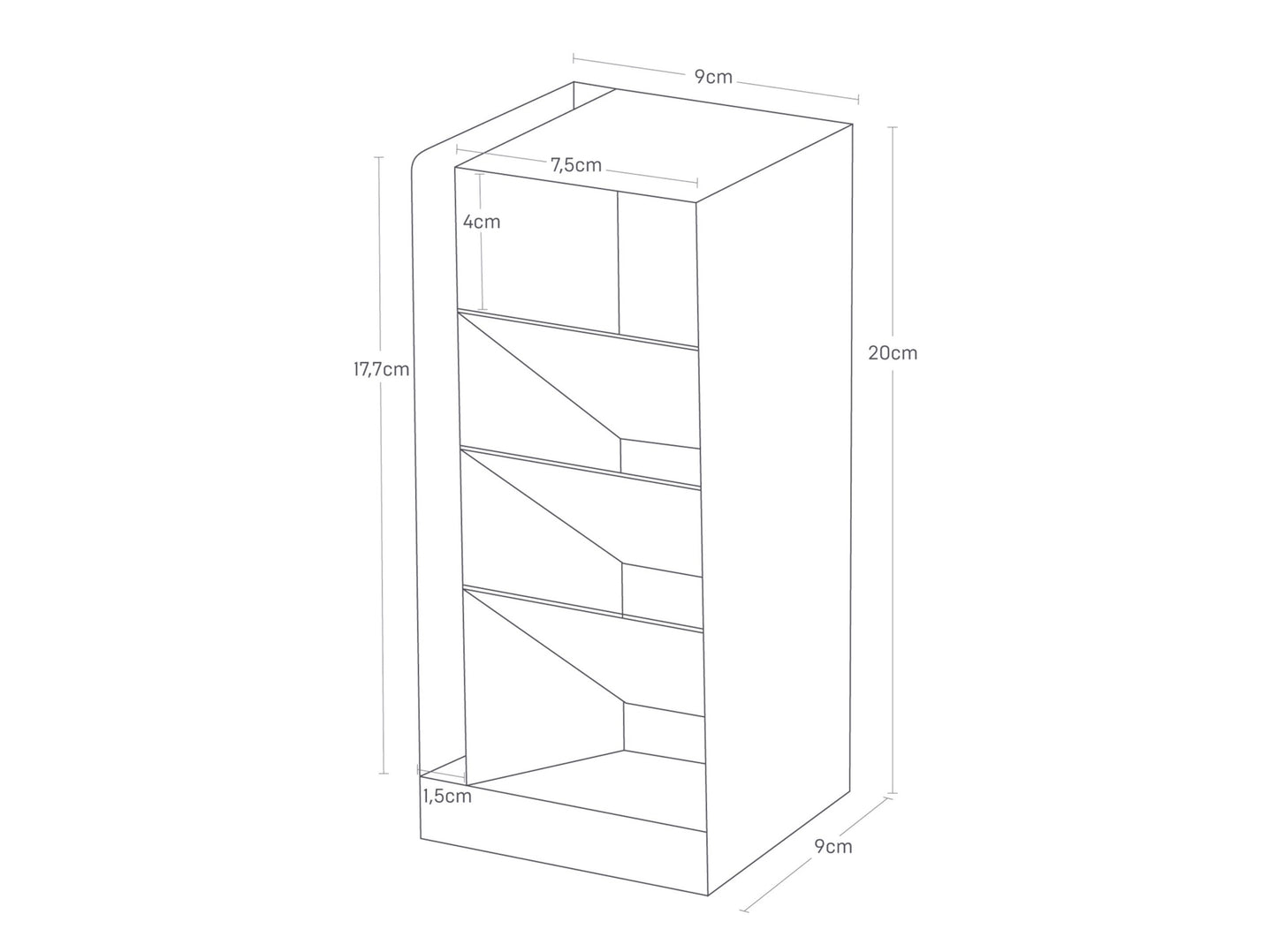 Stifteaufbewahrung Black