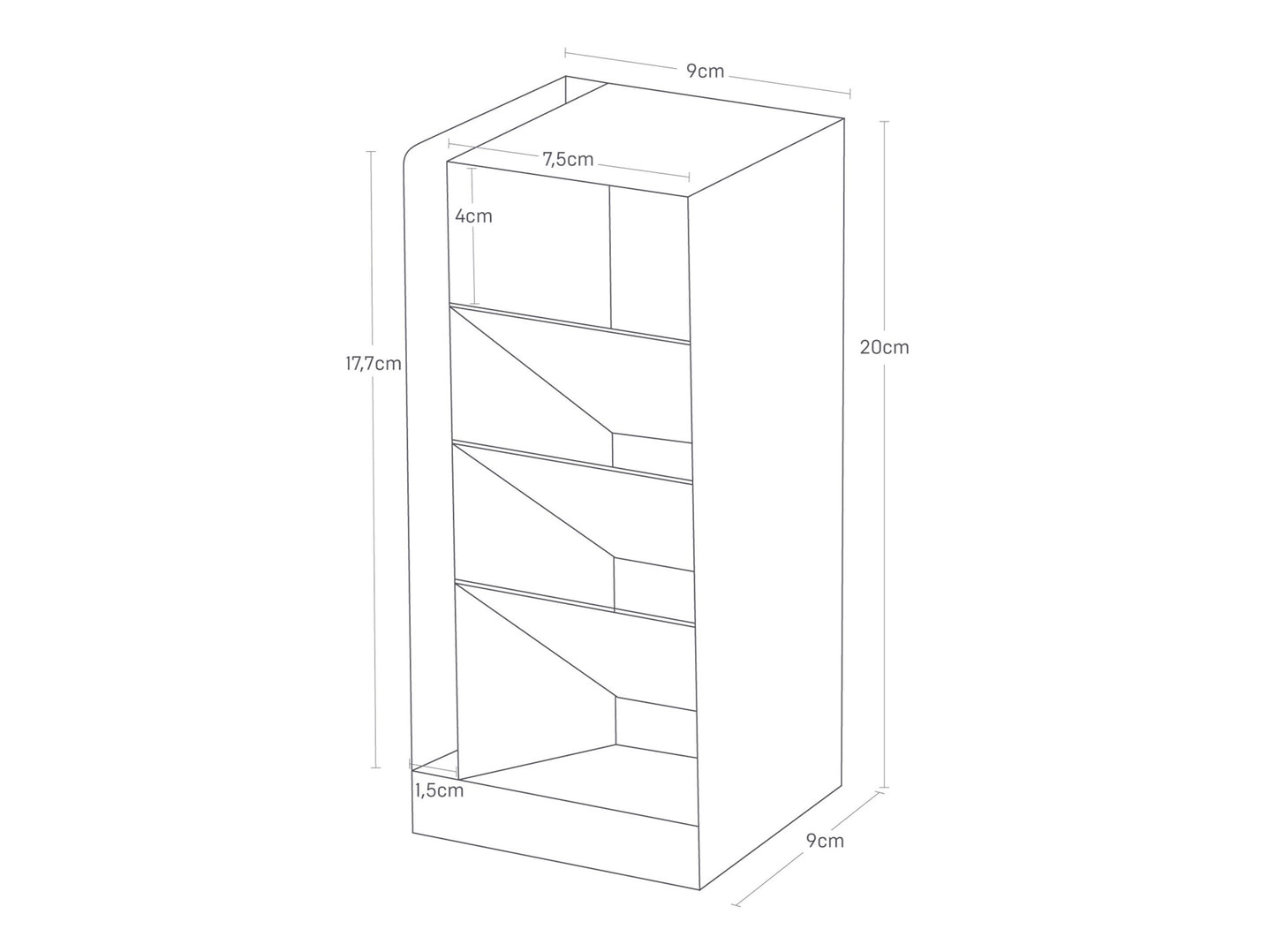 Stifteaufbewahrung White