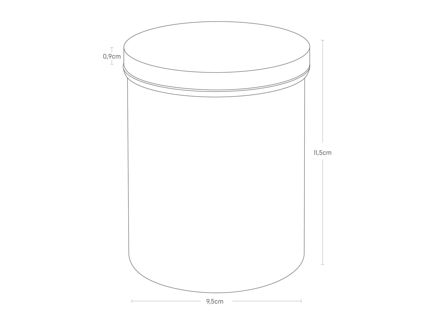 Tosca Ceramic Aufbewahrungsdose
