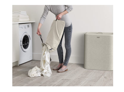 Tota 60L Wäschekorb, ecru