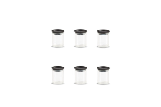 6 Vorratsgläser - 650ml