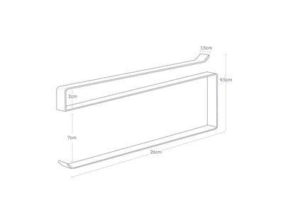 Tower Papierhandtuchhalter Regal - White
