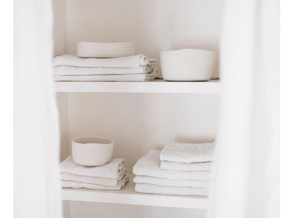 Aufbewahrungskörbe Set WHITE