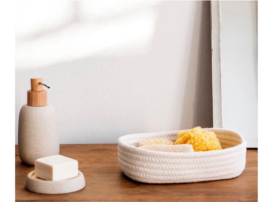 Aufbewahrungskörbe Set WHITE