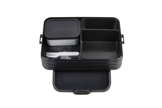 Bento lunchbox take a break large - Nordic black