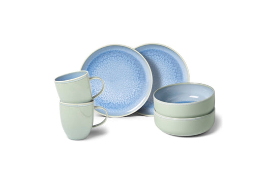 Crafted Blueberry Frühstücks Set 6tlg.