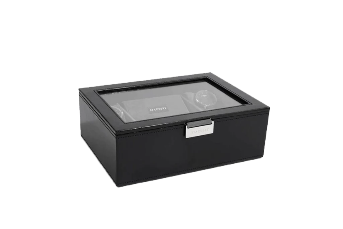 Aufbewahrungsbox Uhren 8 Fächer