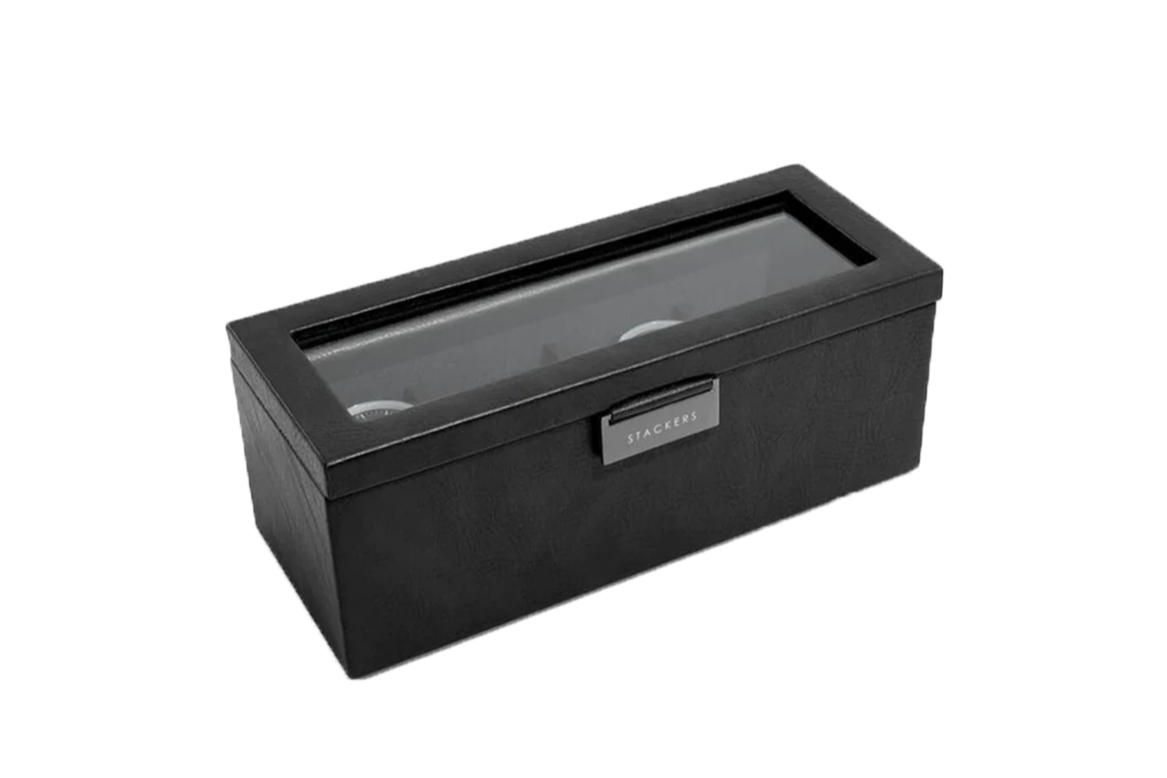 Aufbewahrungsbox Uhren 4 Fächer