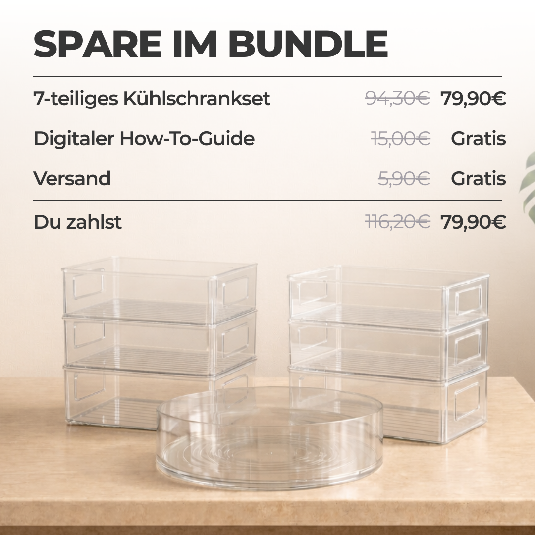 Kühlschrank Set 7-teilig