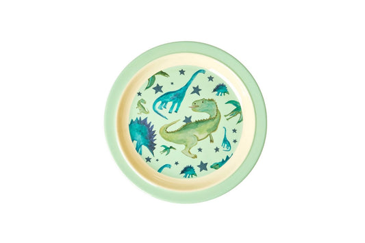 Melamin Kinderteller Dino
