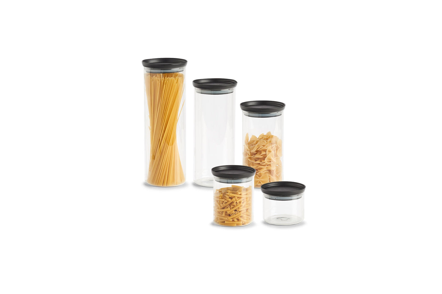 6 Vorratsgläser - 650ml