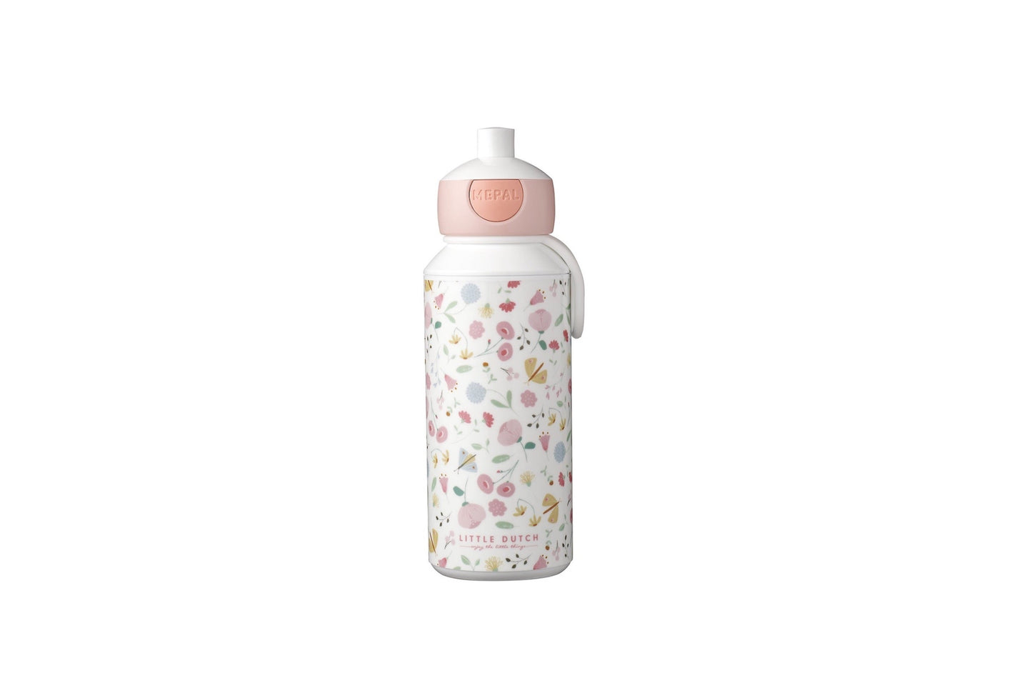 Trinkflasche Pop-up Campus Little Dutch - Flowers & Butterflies