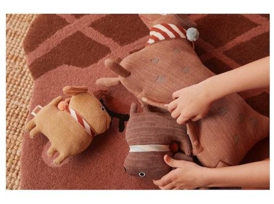 Kuscheltier 'Hunsi Dog mit 2 Welpen Coco & Max'