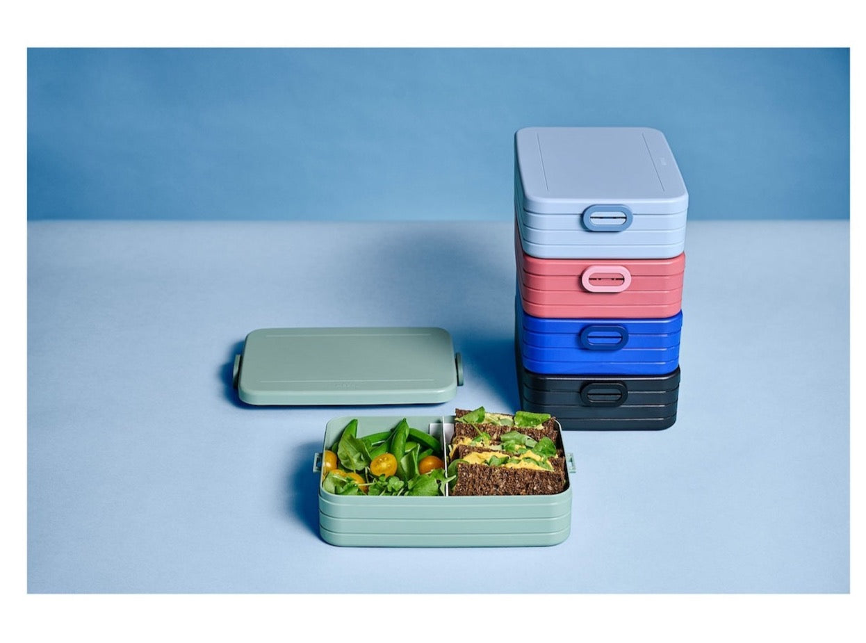 Bento lunchbox take a break large - Nordic sage