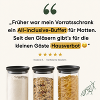 6 Vorratsgläser - 950ml – Ansicht 5