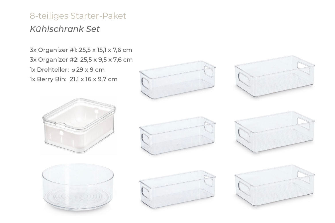 Kühlschrank Set 8-teilig