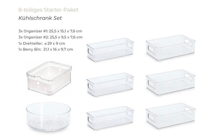 Kühlschrank Set 8-teilig