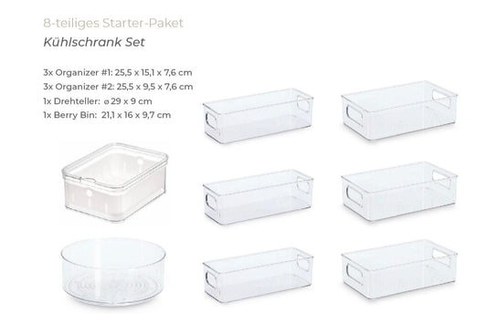 Kühlschrank Set 8-teilig