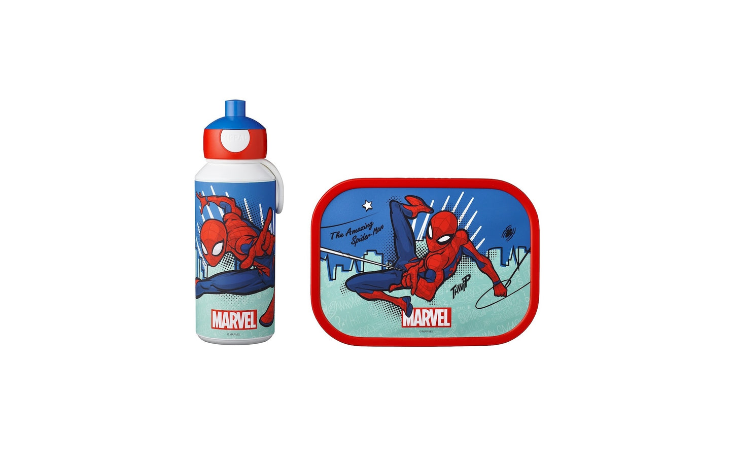 Brotdose Campus mit Bento- Einsatz - Spiderman