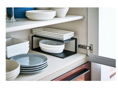 Rechteckiges Geschirrregal - Black