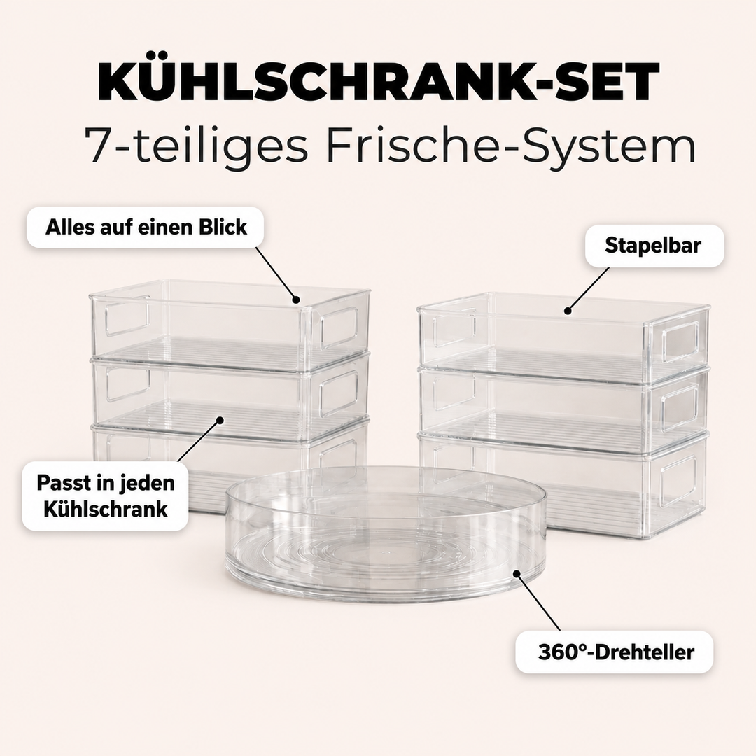 Kühlschrank Set 7-teilig
