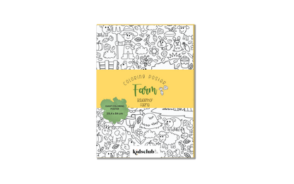 Ausmalposter „Bauernhof“ - Malen & Kreativität für Kinder