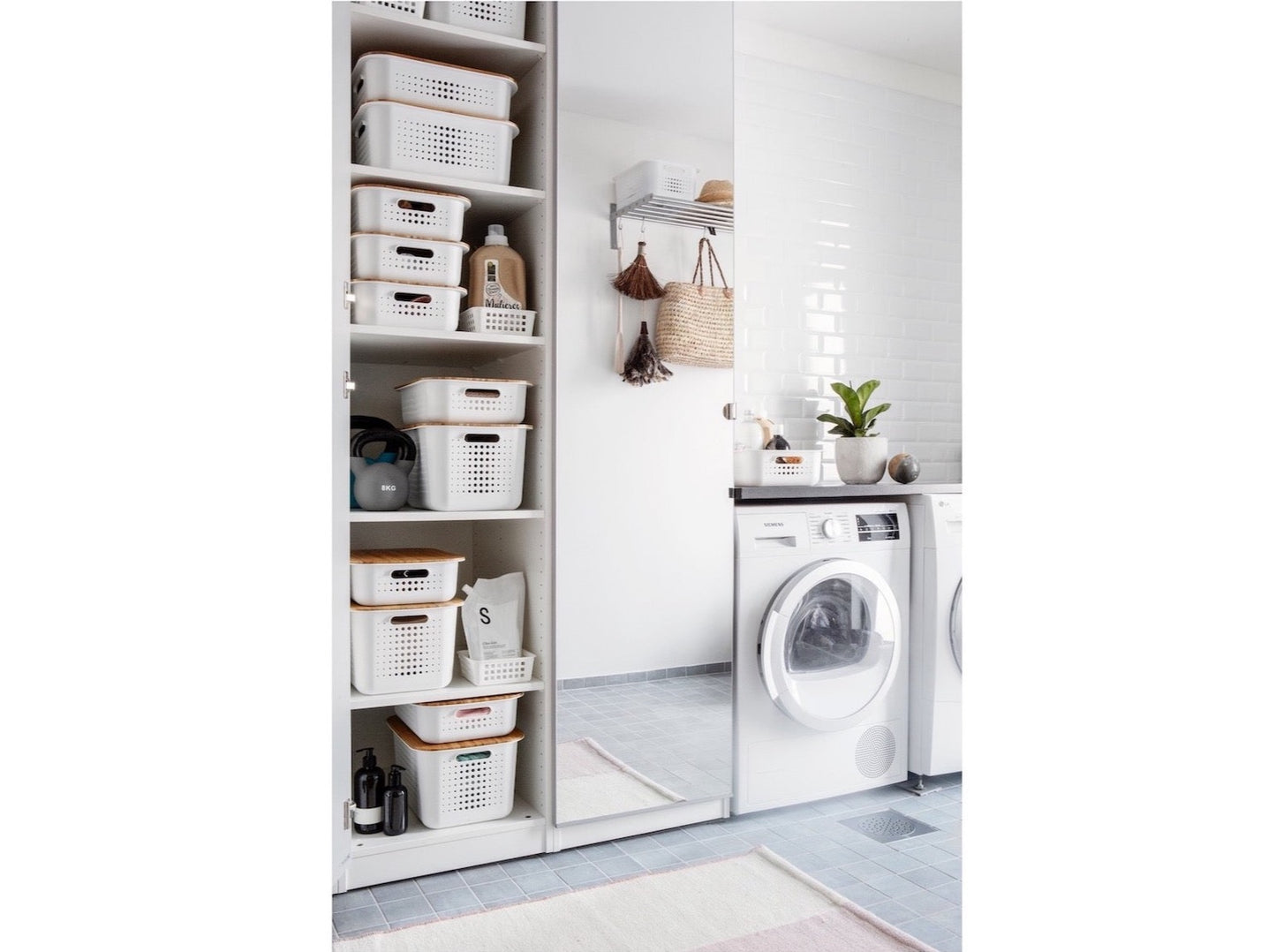 Aufbewahrungsbehälter NORDIC L White