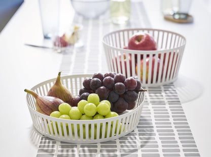 Obstschale hoch - White