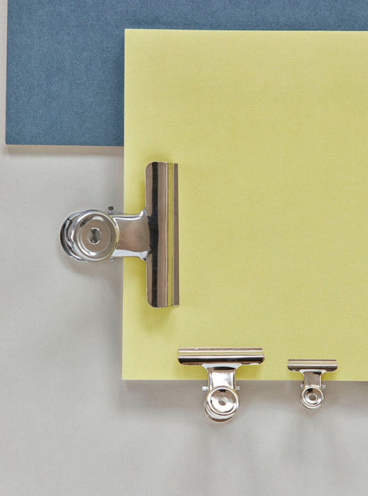 Klammern 8 Stück, silber