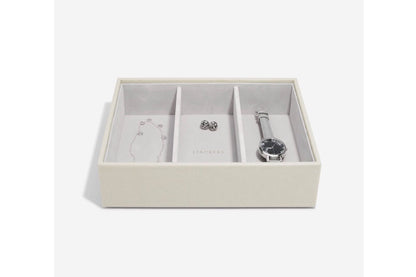 Schmuckschatulle "Classic" 3-Section Box sand