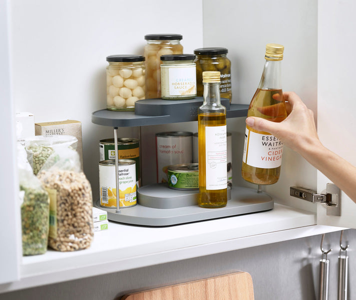 CupboardStore  2-stufiger drehbarer Organizer