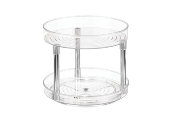 Alu-Drehteller 'Lazy Susan', 30,5 Cm Rund – Drehbarer Servierteller Für Den Esstisch
