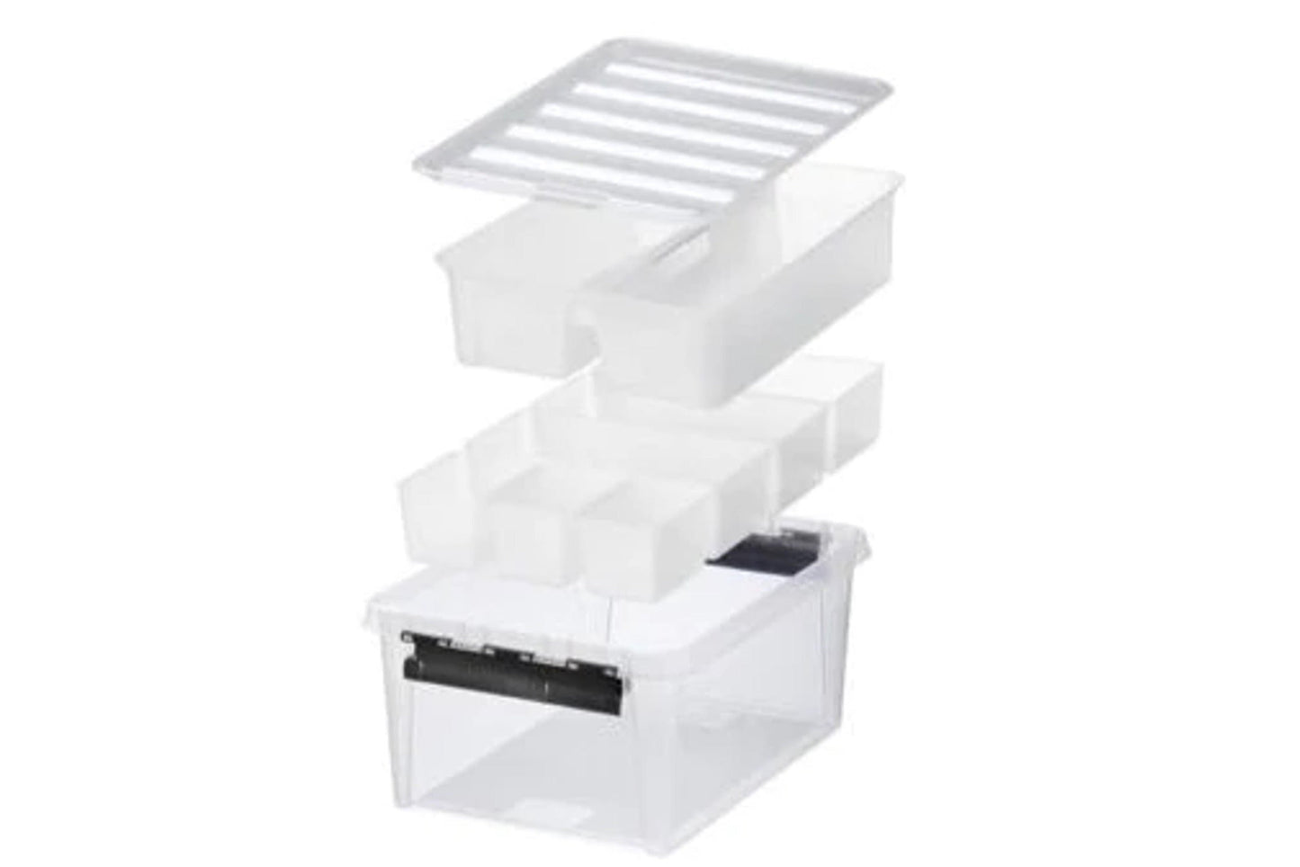 Aufbewahrungsbox Classic 15 mit 7 Einsätzen