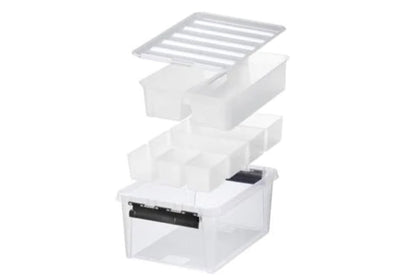 Aufbewahrungsbox Classic 15 mit 7 Einsätzen