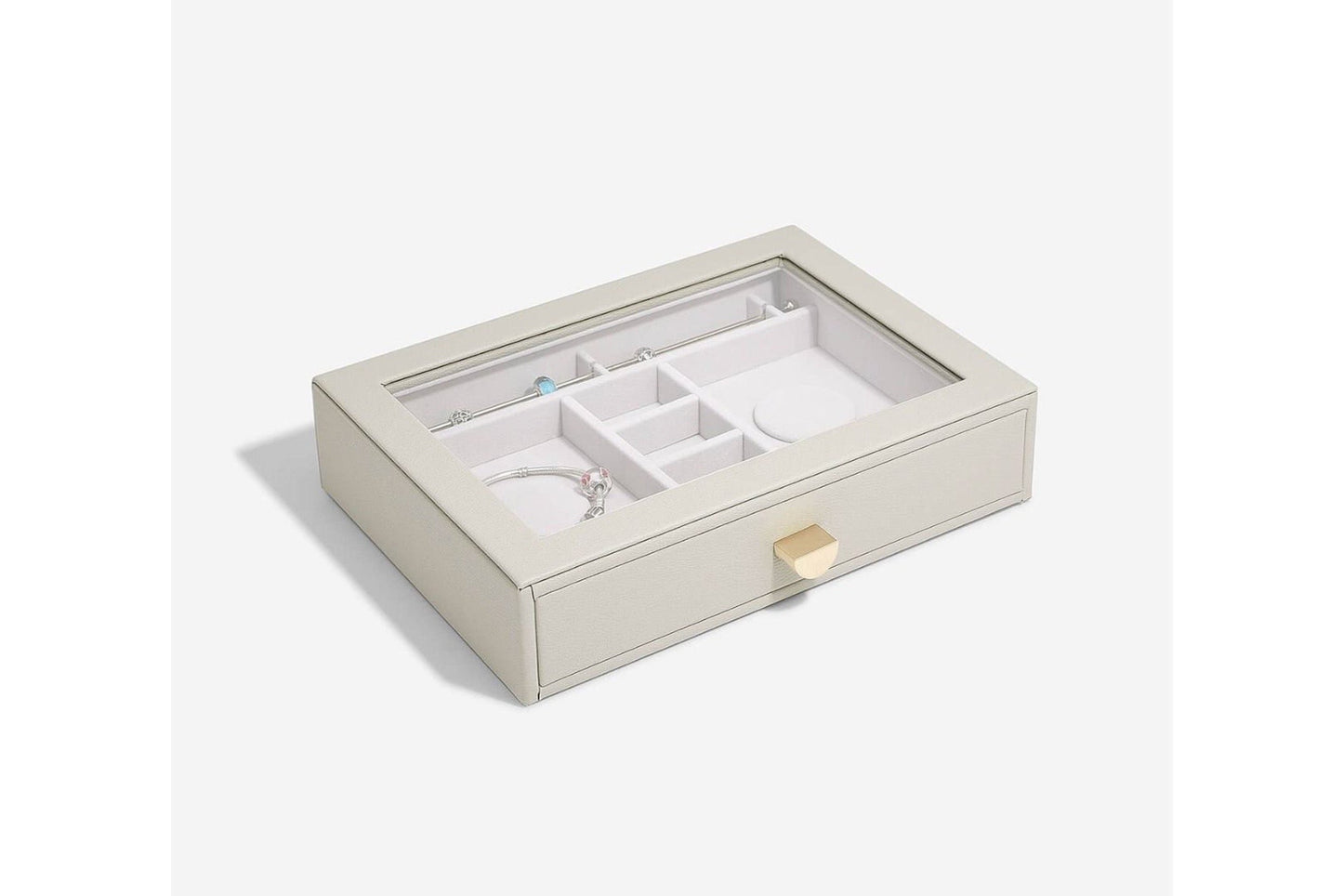 Schmuckschublade Classic Charm mit Glasdeckel