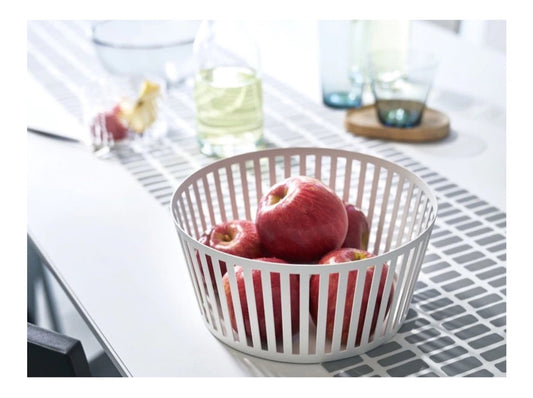 Obstschale hoch - White